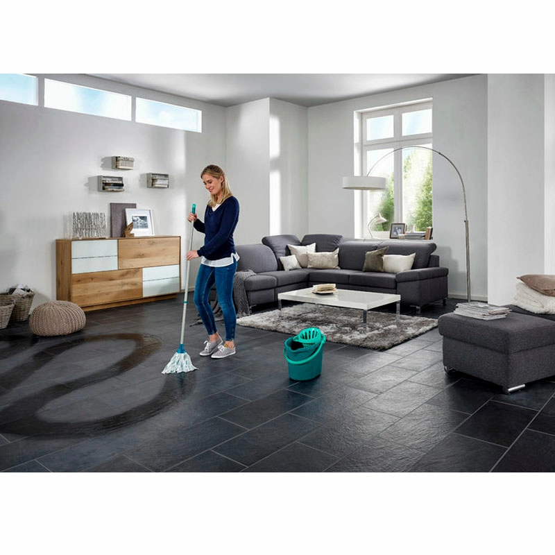 2 Набор для влажной уборки Leifheit Classic швабра-моп и ведро с отжимом фото 2