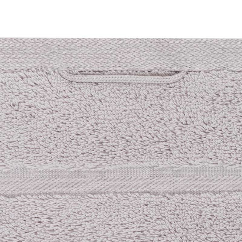 4 Полотенце махровое Pappel Cirrus/S 30x50, цвет серый фото 2