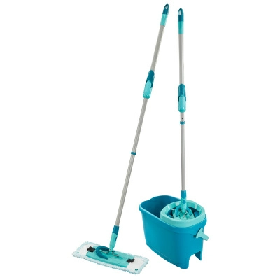 Полноразмерное изображение Комплект для влажной уборки Leifheit Clean Twist M Ergo швабра и ведро