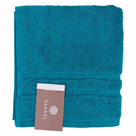 2 Полотенце махровое Pappel Cirrus/S 70x140см, цвет изумрудный фото 2